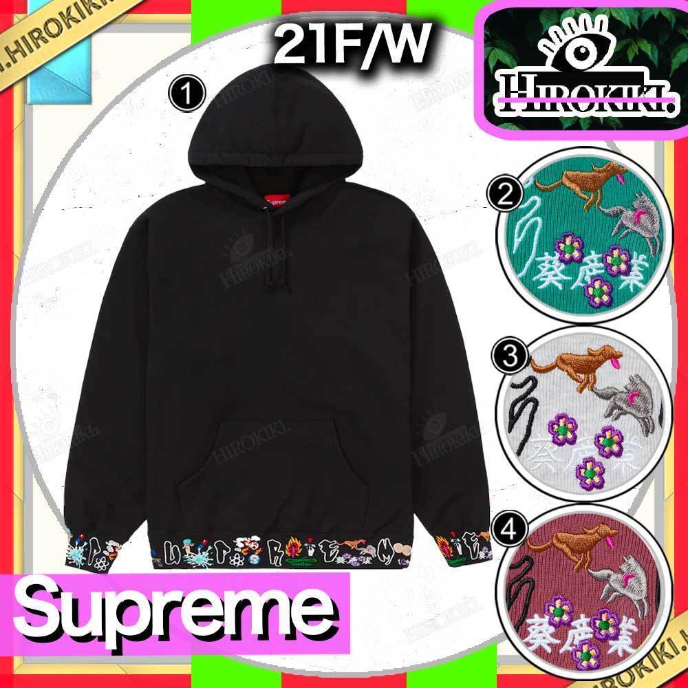 【本物保証 /関税・送料無料】Supreme AOI Icons Hooded