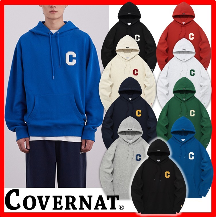 ★韓国の人気★【COVERNAT】★C LOGO HOODI.E★パーカー★