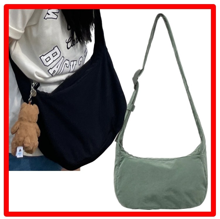☆韓国の人気☆【COS】☆COS NYLON CROSSBODY SADDLE BAG☆