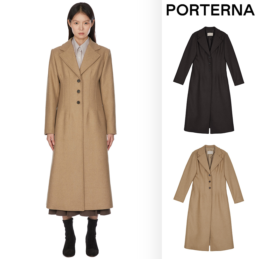 【PORTERNA】Morty wool long coat