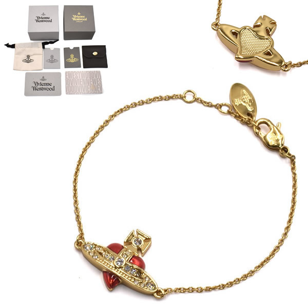 Vivienne Westwood ブレスレット 6102021T NEW DIAMANTE HEART