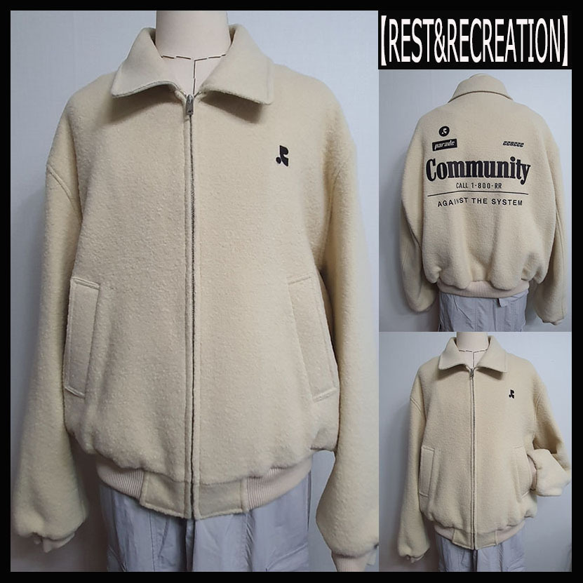 【REST&RECREATION】RR COMMUNITY BOMBER JACKET