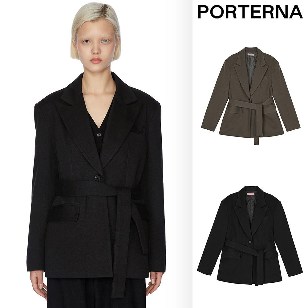 【PORTERNA】Carney Belt Blazer