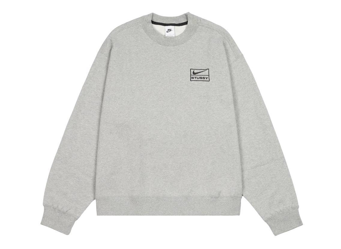Stussy x Nike Wash Crew Grey ステューシー x ナイキ