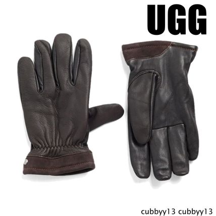 UGG Australia More Gloves Blended Fabrics Street Style Gloves Gloves