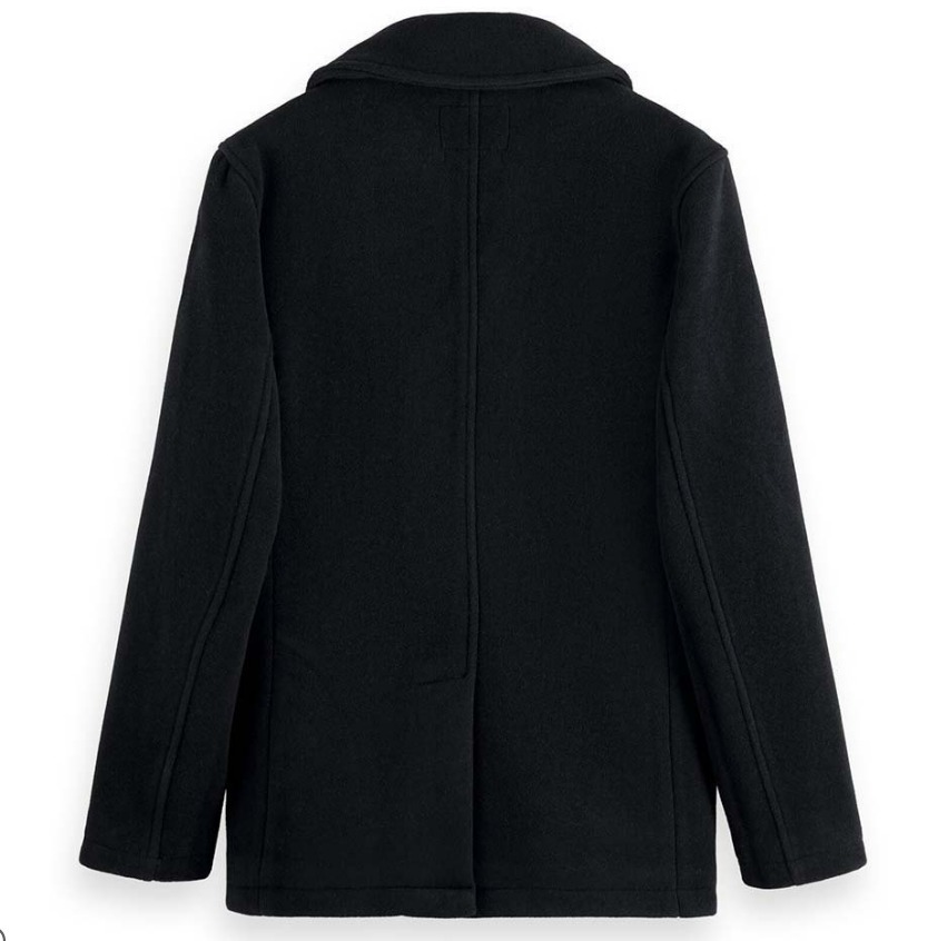 SCOTCH&SODA】☆ウール混ダブルブレストピーコート☆
