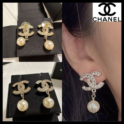 パール ピアス CHANEL(シャネル) - 海外通販のBUYMA
