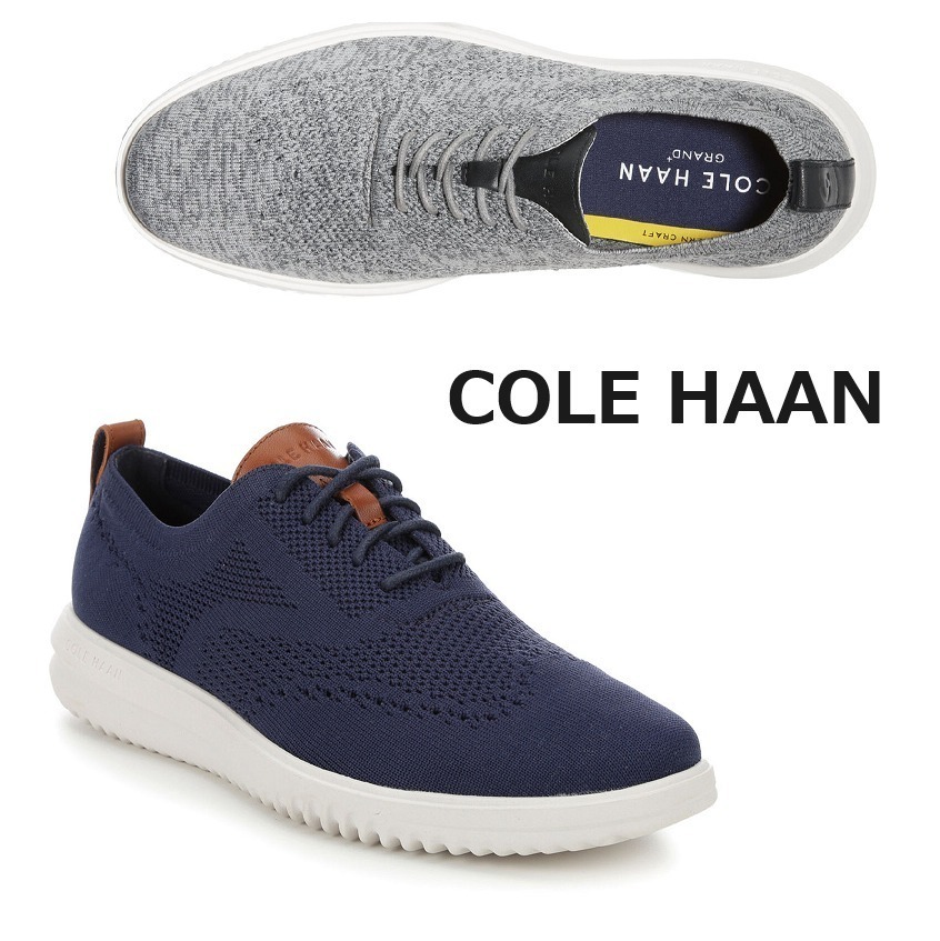 COLE HAAN Grand Stitchlite Wing Tip Oxford ドレスシューズ