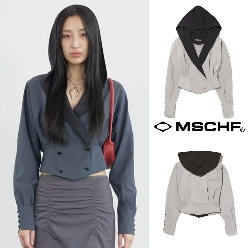 【MISCHIEF】23fw CAPE HOODIE JACKET