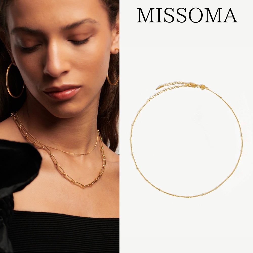 【MISSOMA】BOBBLE CHAIN CHOKER ボブル チェーン チョーカー