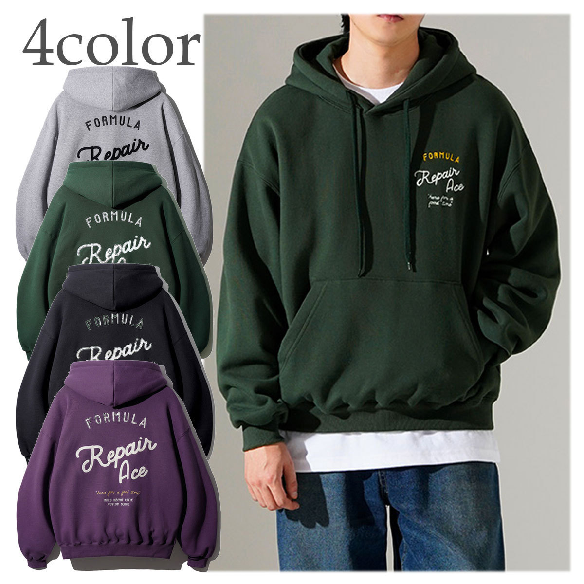 パーカー・フーディ FEPL FLOW ACE SPADE HOODIE MR418