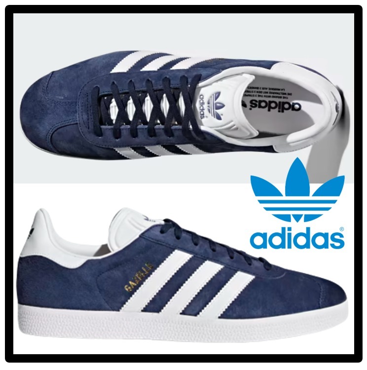 ★関税込★adidas★ADIDAS GAZELLE NAVY★23-25cm★