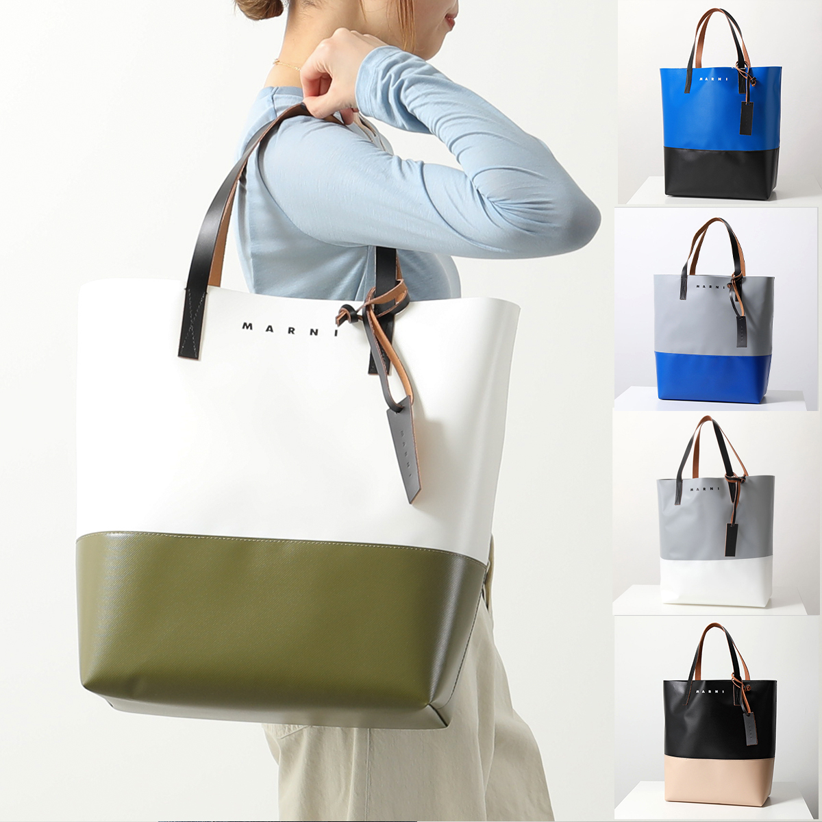 MARNI トートバッグ TRIBECA トライベッカ SHMQ0037A0 P5769