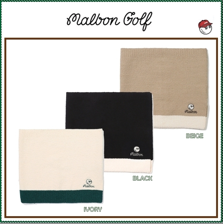 【MALBON】Fleece Neck Warmer /追跡付