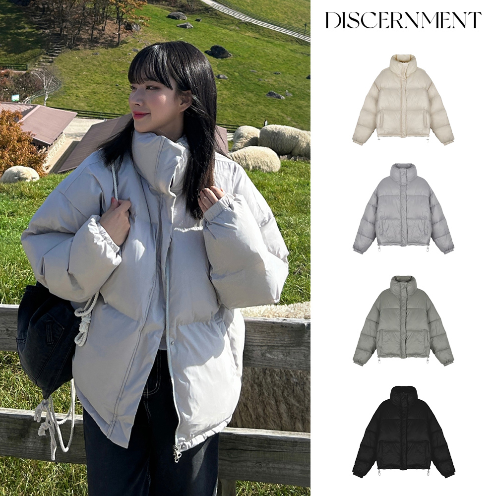 【DISCERNMENT】Plan) Unisex puffer micro short padding