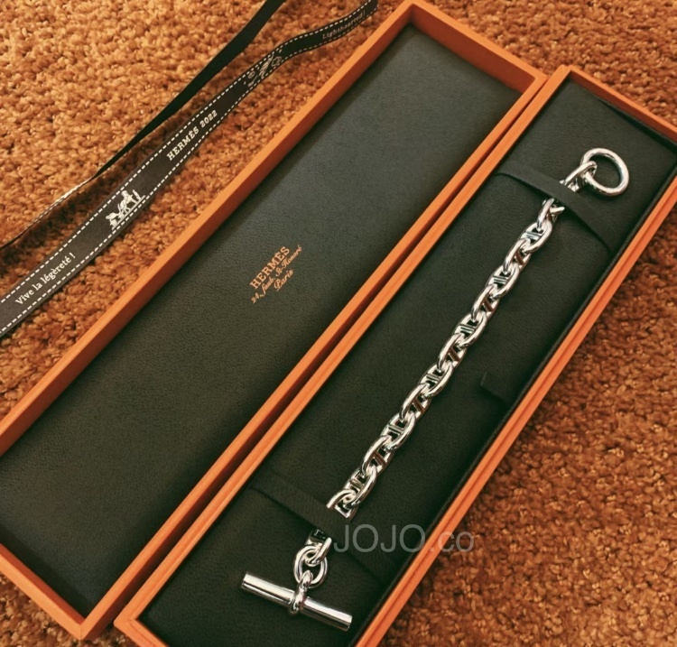《ギフトに最適♪》HERMES シェーヌダンクルブレスレットMM