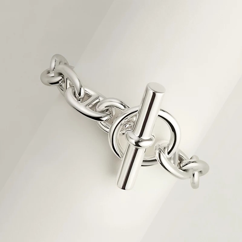 《ギフトに最適♪》HERMES シェーヌダンクルブレスレットMM