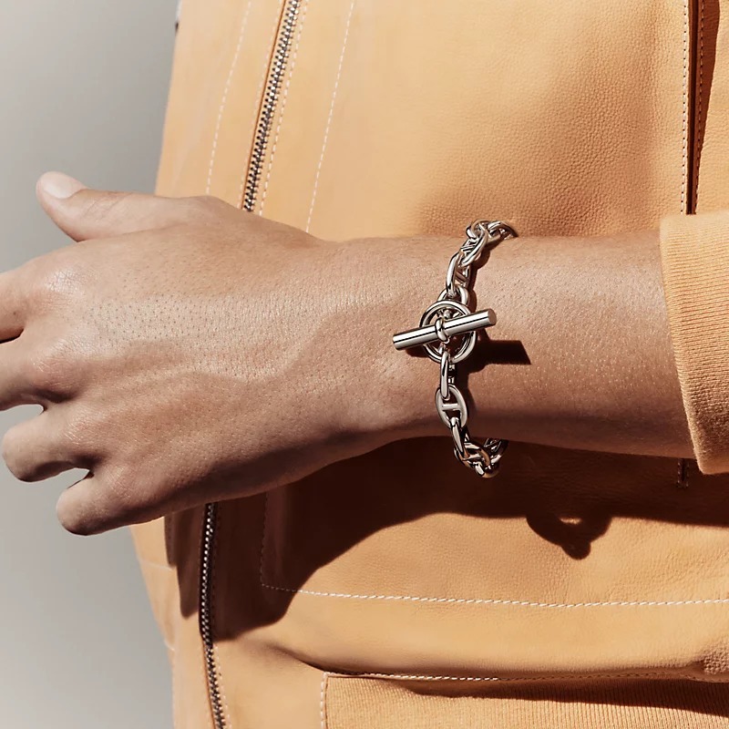 《ギフトに最適♪》HERMES シェーヌダンクルブレスレットMM
