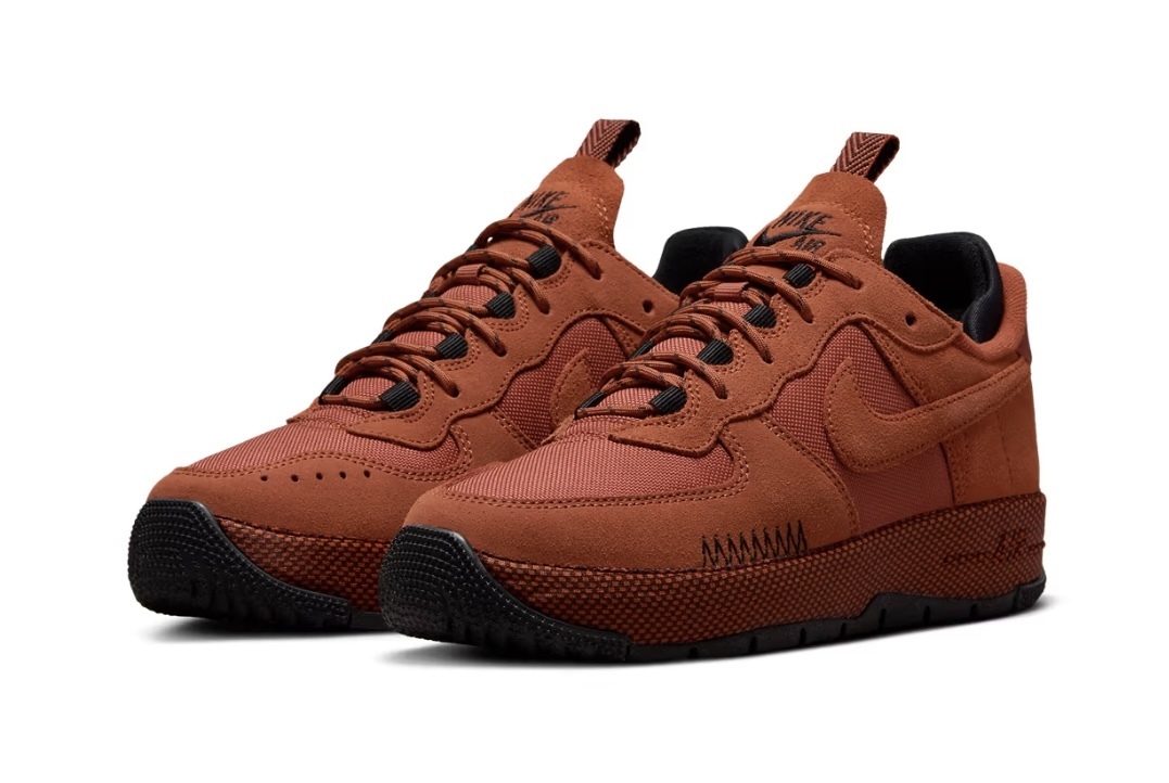 NIKE ☆ Wmns Air Force 1 Wild 'Rugged Orange'