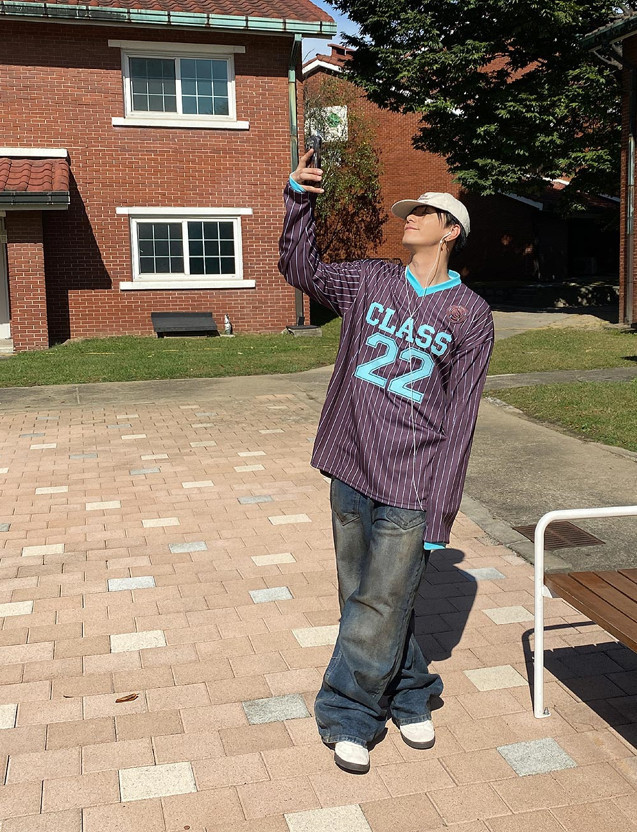 No.0441 GVN UQ washing wide denim PT (HOLY IN CODE/デニム