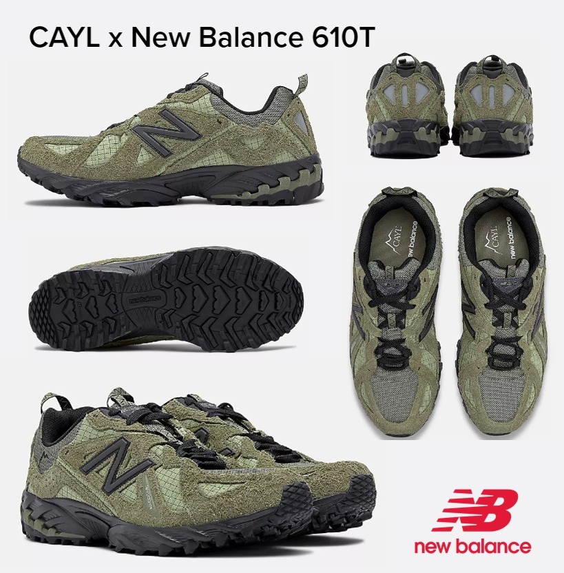 送料関税込☆スエード ニューバランス☆CAYL x New Balance 610T