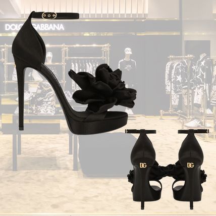 【DOLCE&GABBANA】 D&G アンクル プラットフォーム サンダル プラットフォームサンダル Dolce & Gabbana(ドルチェ&ガッバーナ
