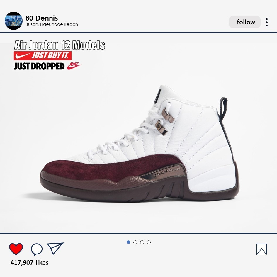 【NIKE】Air Jordan 12 Retro Men's Basketball_108