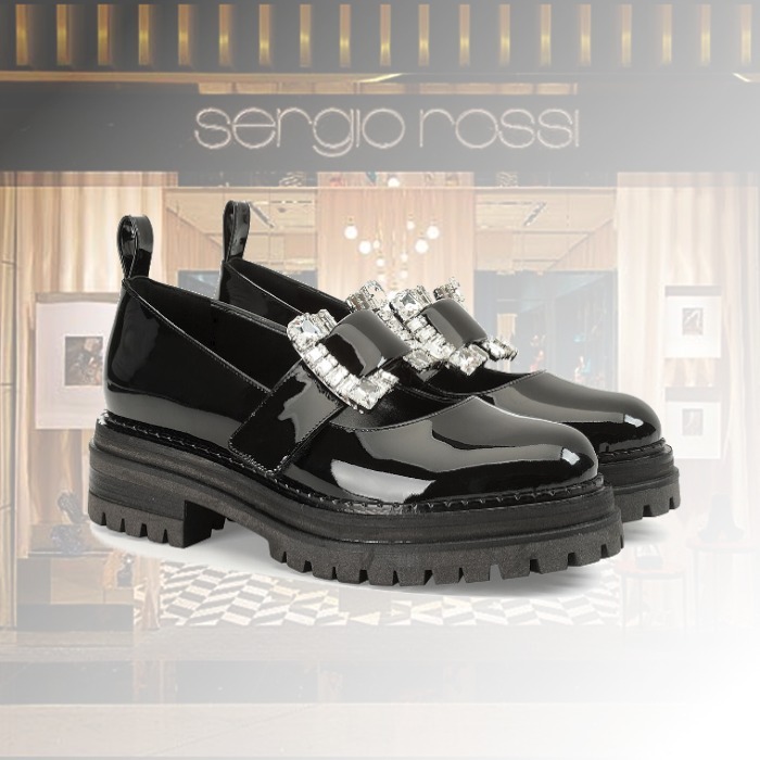 【★完売必至★】SERGIO ROSSI ☆ sr PRINCE ローファー