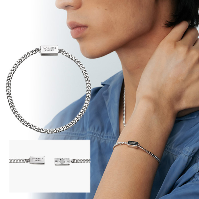 ★VINTAGE HOLLYWOOD★送料込★大人気★Classic Chain Bracelet
