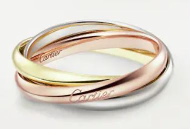 人気商品【CARTIER】 TRINITY RING, SMALL MODEL SM