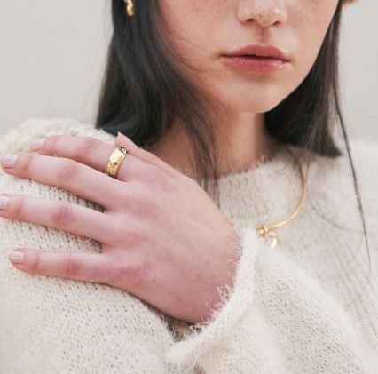BTS V着用☆関税込☆Third Movement★Heart Symbol Ring★リング BTS V着用 テテ着用☆Third movement☆Heart Symbol Ring (Gold