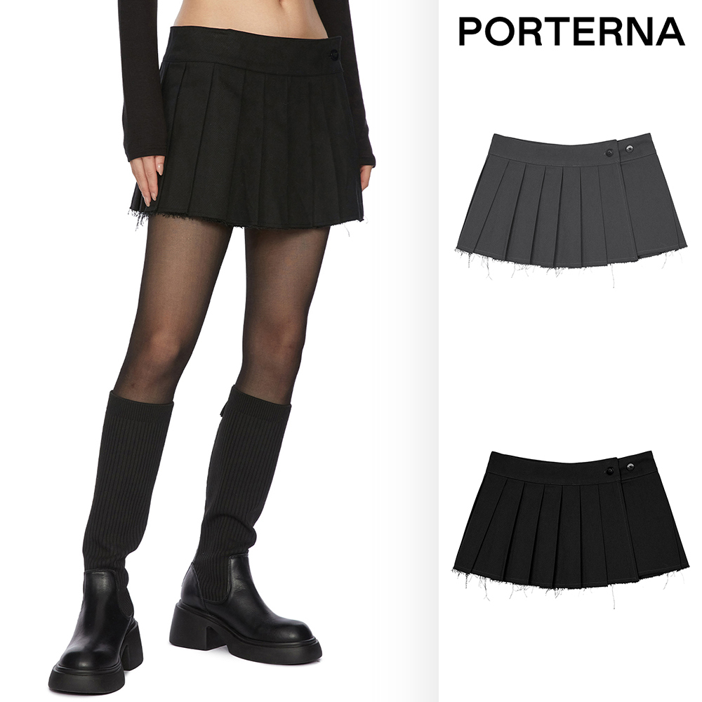【PORTERNA】Eve wrap short skirt