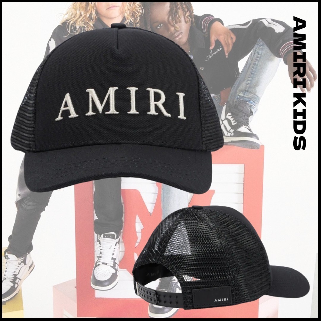 送料関税込み★AMIRI★ロゴ入りベースボールキャップ