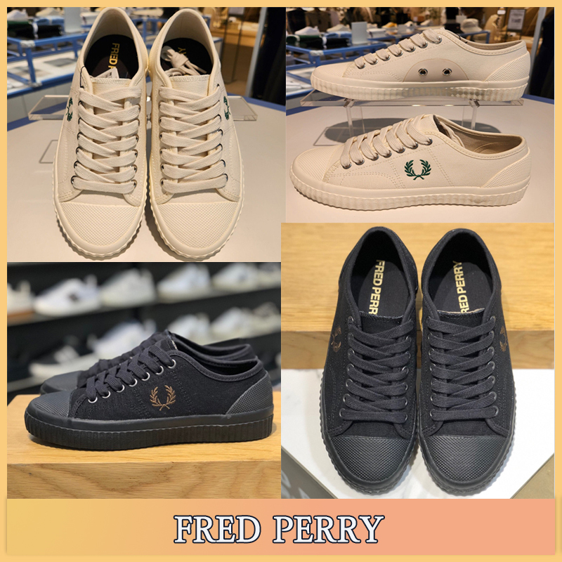 【FRED PERRY】★送料・関税込★ ヒューズ ロー キャンバス