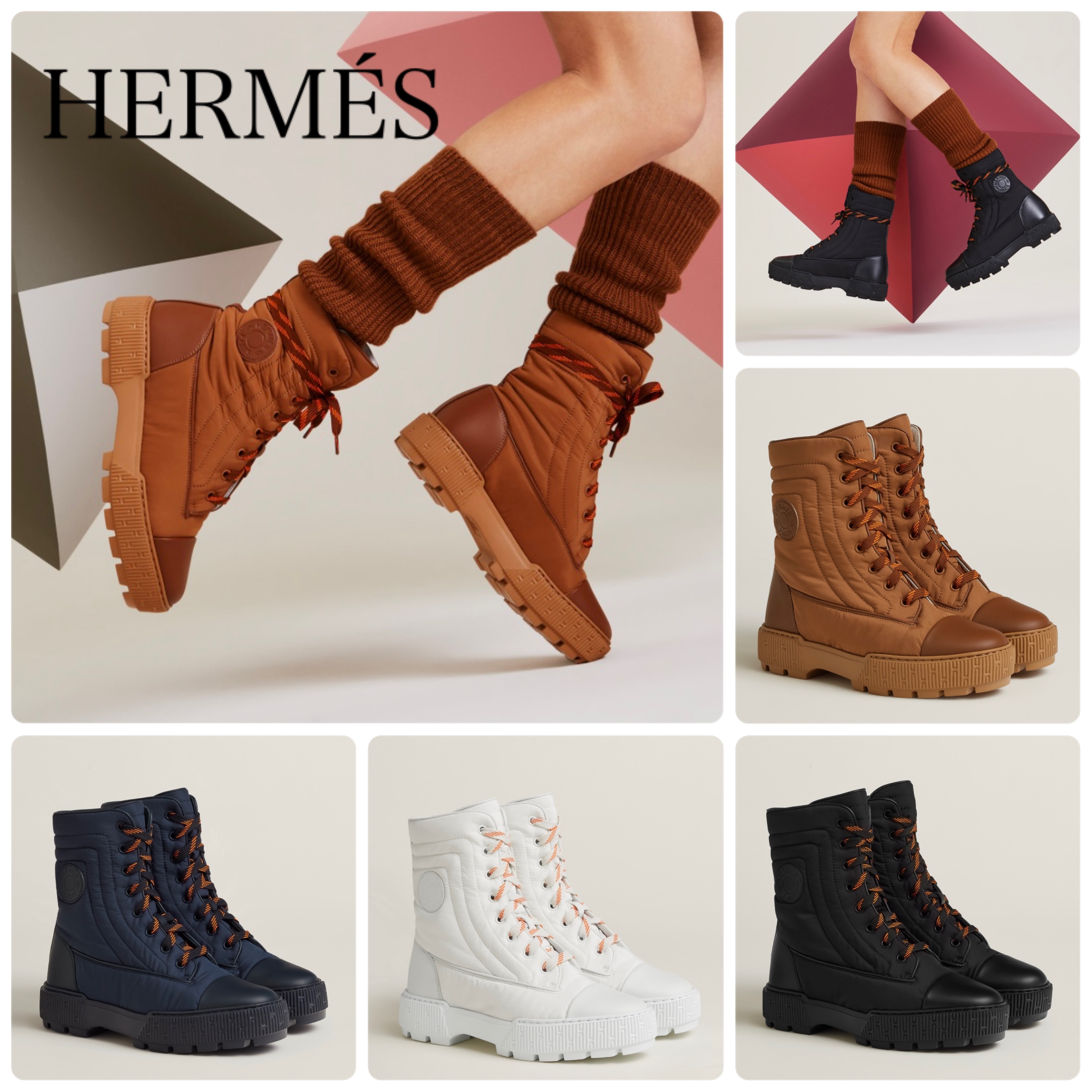 防水加工！【HERMES】フレッシュ ブーツ /Fresh