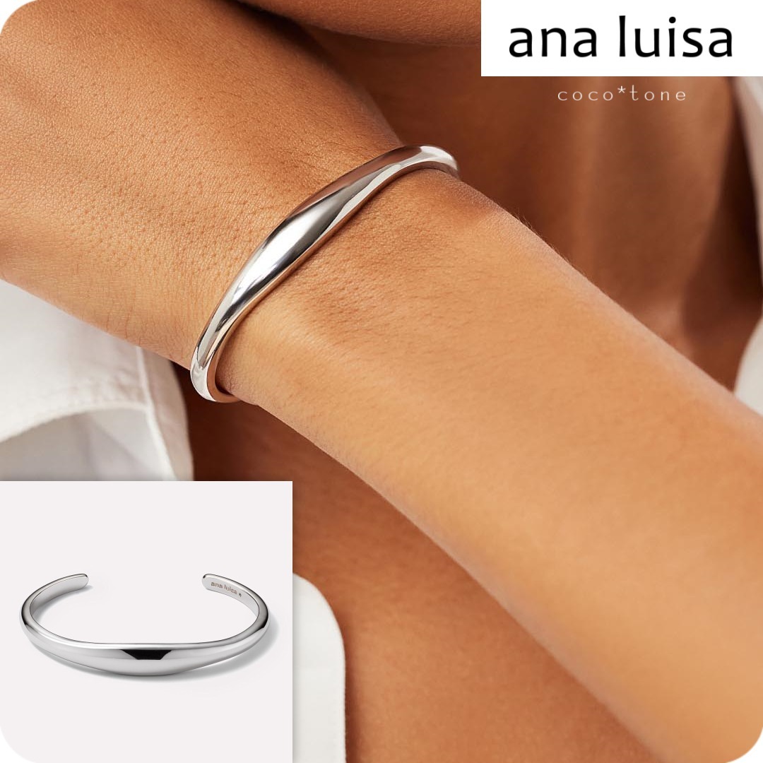 ana luisa◆シルバーカフブレスレット＊LILLY SILVER＊送関込み