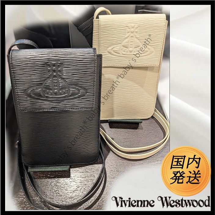 【国内発送★VivienneWestwood】フロウ スマホショルダー