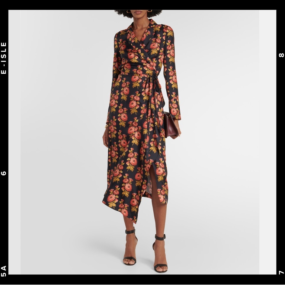 【Etro】プリントシルクツイルミディドレス Etro】プリントシルクツイルミディドレス (ETRO/ワンピース