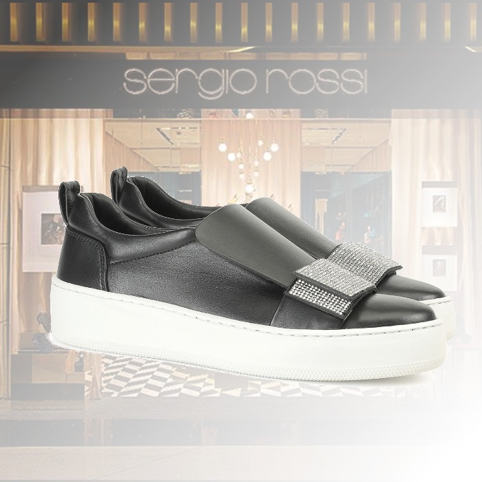 【★完売必至★】SERGIO ROSSI ☆ SR PARIS スニーカー