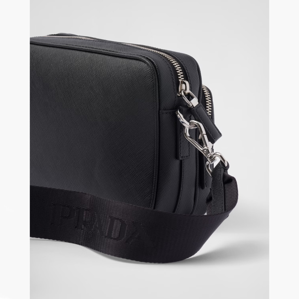 ☆送料関税込☆PRADA ポーチ付 レザー ショルダーバッグ☆超人気 希少】PRADA◇サフィアーノレザー ショルダーバッグ ポーチ付