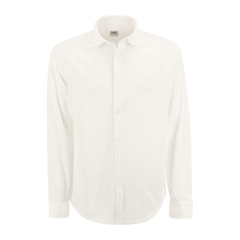 Tシャツ・カットソー Fedeli SS23 ROBERT - Cotton pique shirt (6UEF0123 41)
