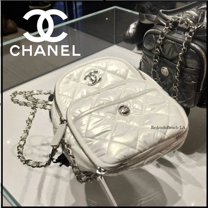 【超キュートなサイズ感】CHANEL★バックパック★《ミラー付き》