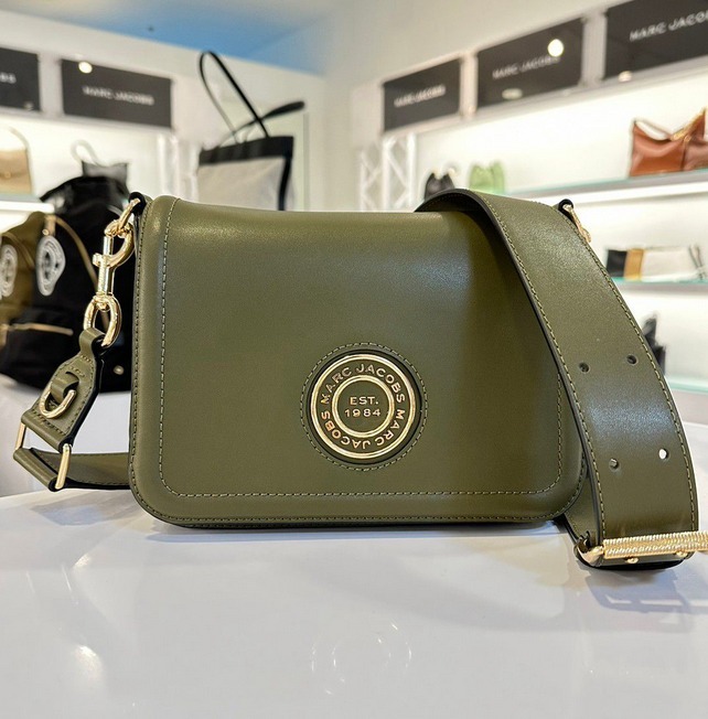 Marc Jacobs ロゴ フラップ ショルダーバッグ 関税送料込