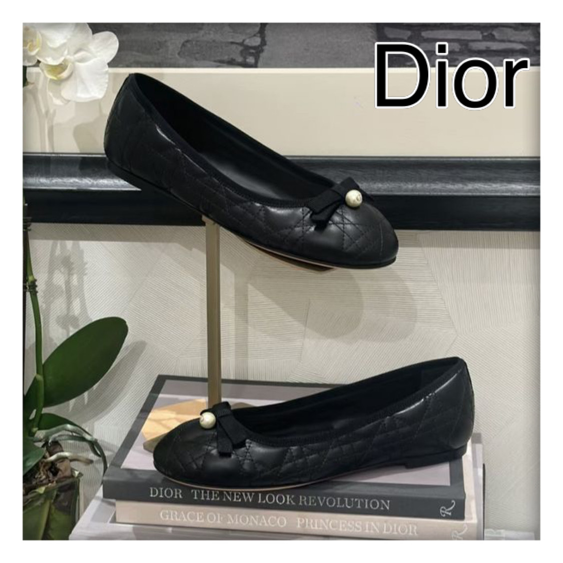 DIOR バレエフラット