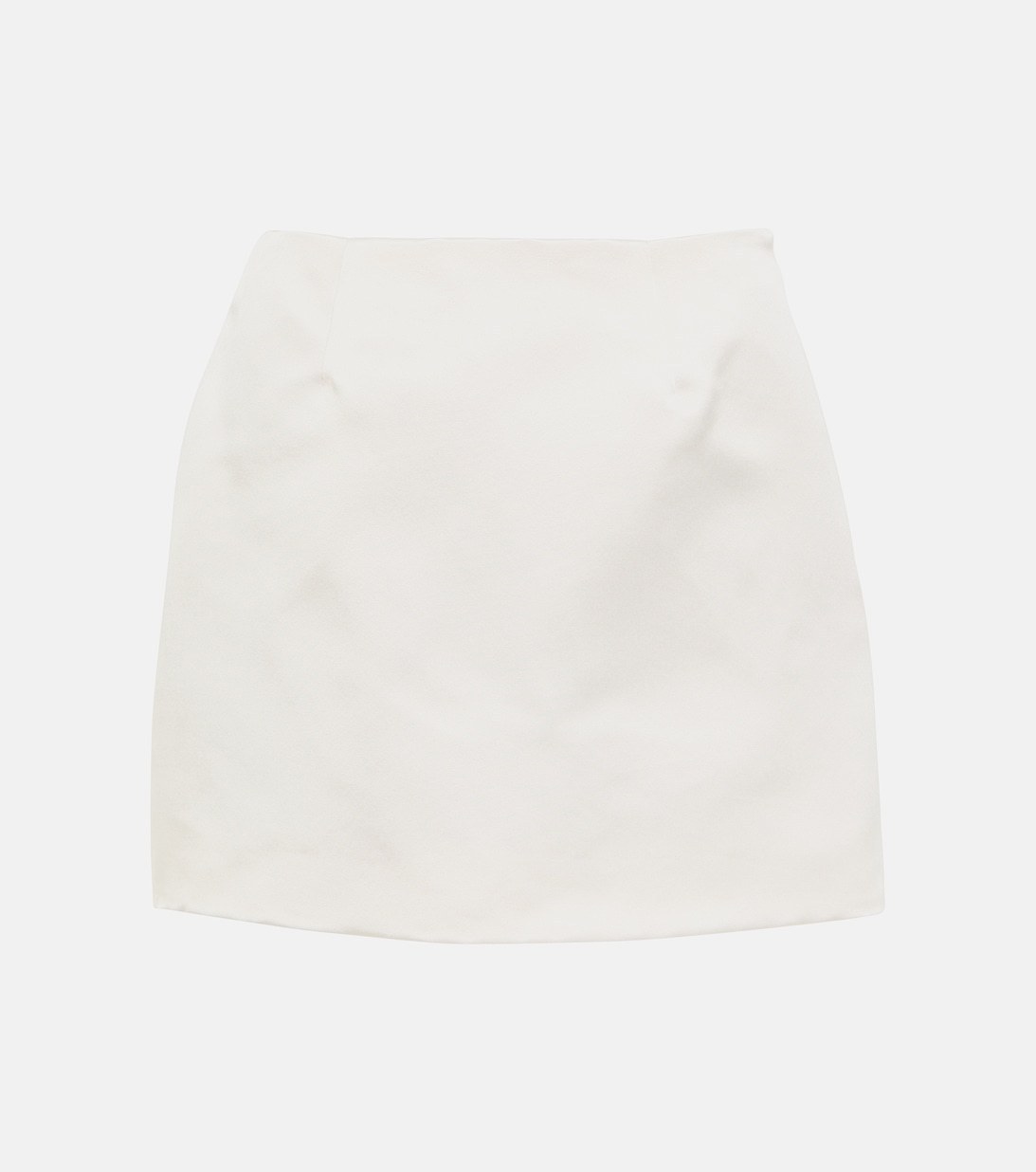 【希少】PRADA Silk satin miniskirt ミニスカート シルク 白 希少】PRADA Silk satin miniskirt ミニスカート シルク 白 ミニ