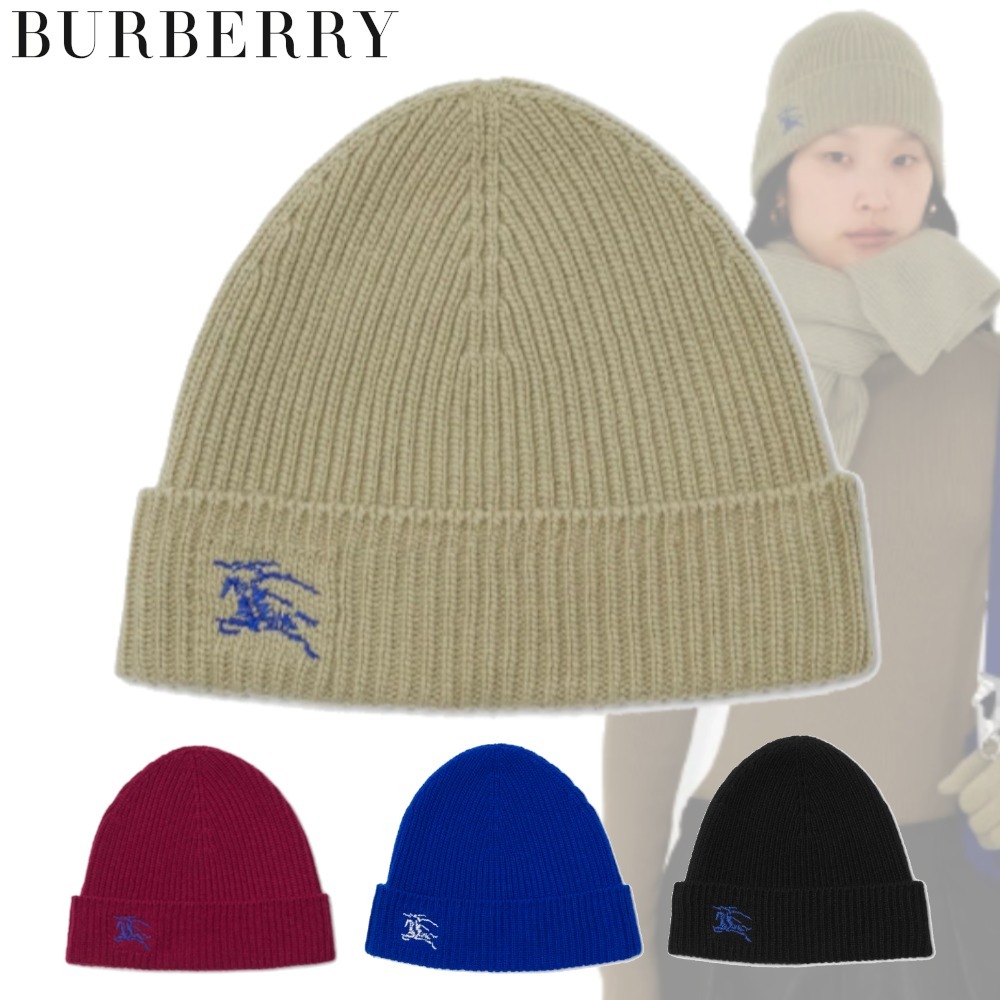 【Burberry】EKD カシミアビーニー