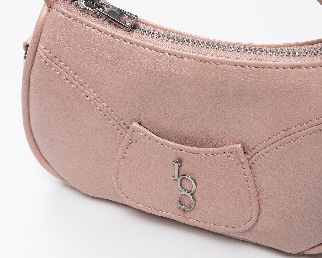 《韓国 ILLIGO》signature mini bag pink 人気 ミニバッグ