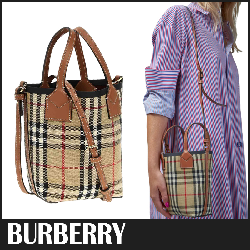 ☆送料関税込☆BURBERRY ミニ ロンドン トートバッグ ショルダー