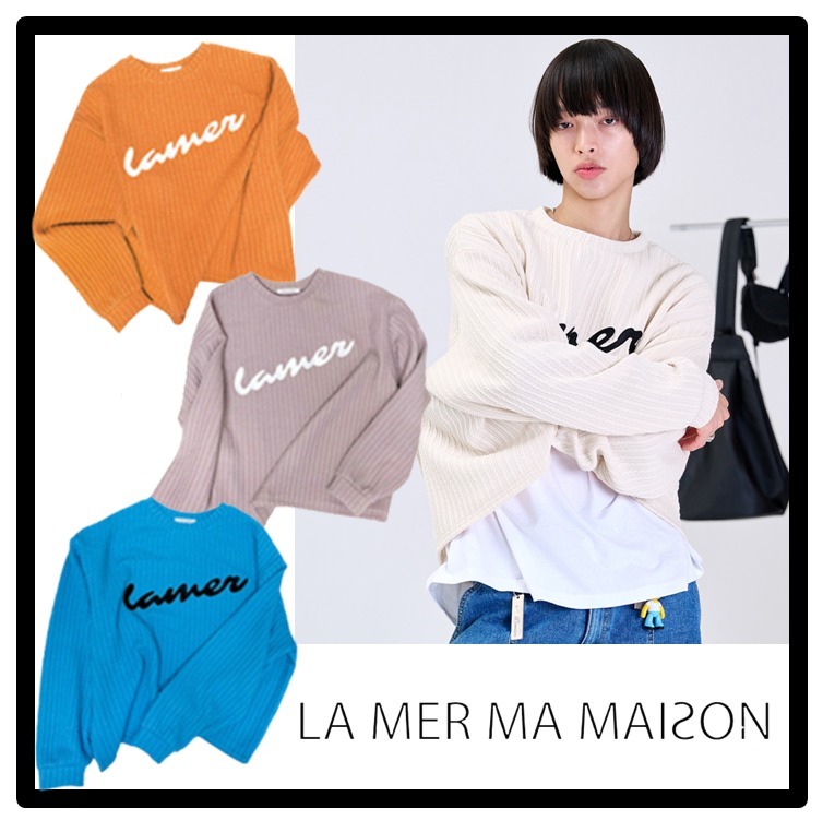 ☆送料・関税込☆LA MER MA MAISON★NEEDLEPOINT KNIT★ニット★