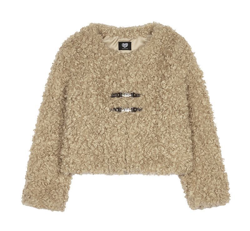 LUV IS TRUE★韓国★人気★FS FUR JACKET 2色 ファージャケット LUV IS TRUE☆韓国☆人気☆AM FUR JACKET 2色 ファージャケット